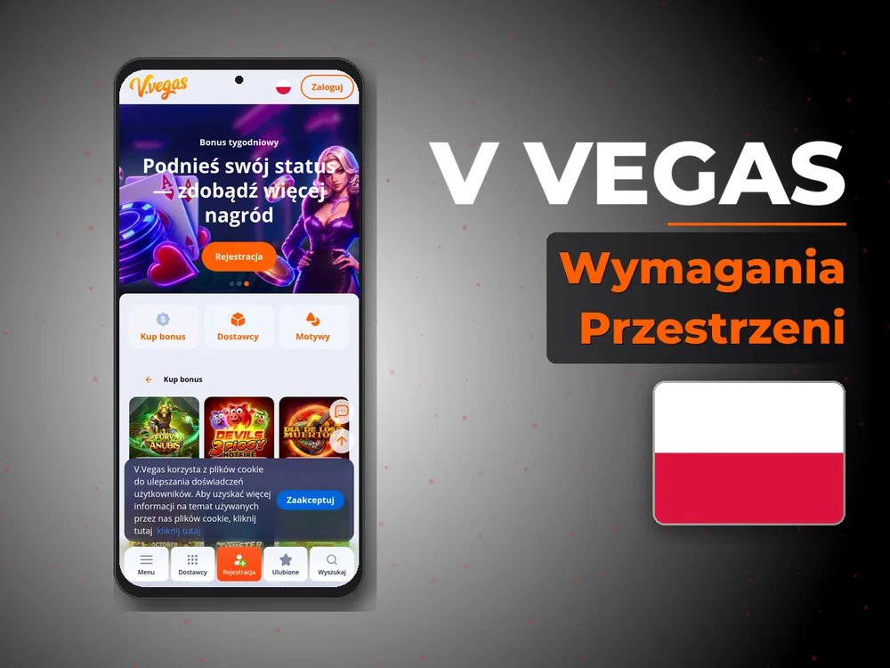 V Vegas - Wymagania Przestrzeni
