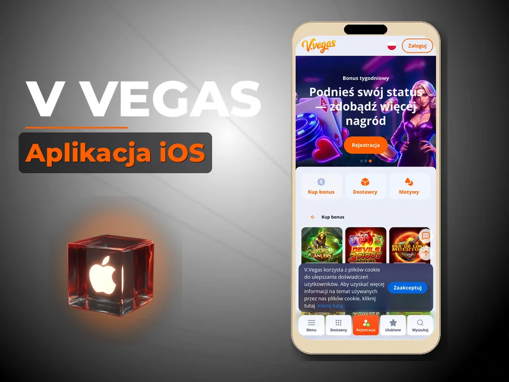 V Vegas - Aplikacja iOS