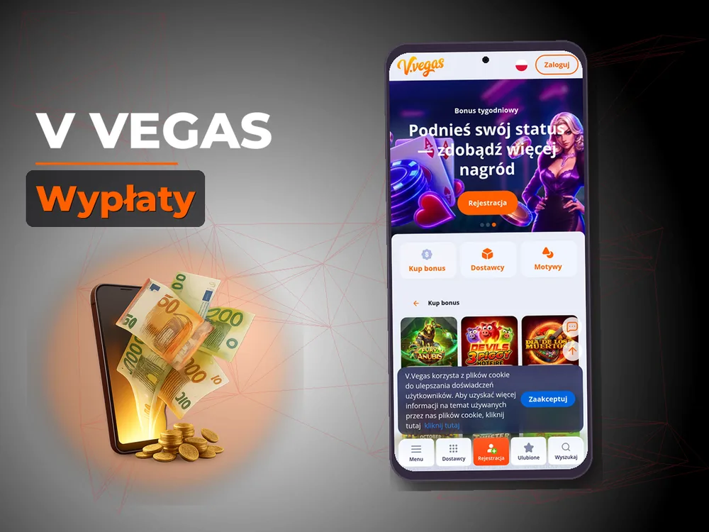 V Vegas - Wypłaty