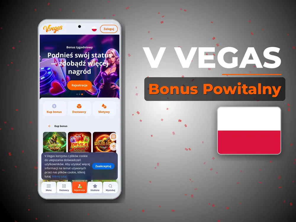 V Vegas - Bonus Powitalny