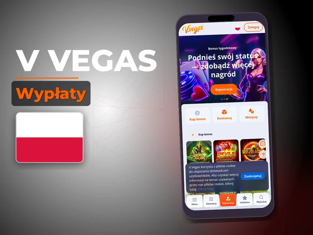 V Vegas - Wypłaty