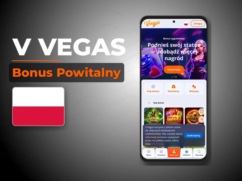 V Vegas - Bonus Powitalny
