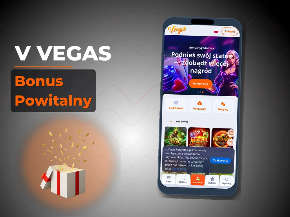 V Vegas - Bonus Powitalny